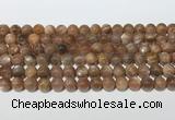 CSS785 15.5 inches 8mm round sunstone gemstone beads wholesale