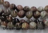 CST03 15.5 inches 8mm round staurolite gemstone beads wholesale