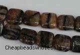 CST42 15.5 inches 12*12mm square staurolite gemstone beads wholesale