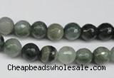 CSW11 15.5 inches 6mm faceted round seaweed quartz beads wholesale