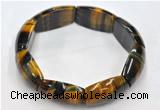 CTB21 12*18mm 7.5 inches tiger eye stretch bracelet wholesale