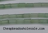 CTB302 15.5 inches 4*6mm tube green aventurine beads wholesale