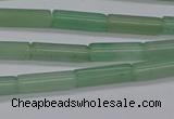 CTB326 15.5 inches 4*13mm tube green aventurine beads wholesale