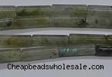 CTB353 15.5 inches 4*13mm tube labradorite beads wholesale