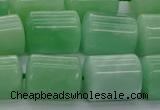 CTB520 15.5 inches 10*13mm triangle jade beads wholesale