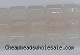 CTB700 15.5 inches 6*8mm tube rose quartz beads wholesale