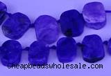 CTD3888 Top drilled 10*14mm - 11*15mm freeform charoite beads