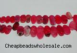 CTD4005 Top drilled 14*22mm - 22*42mm freeform agate gemstone beads