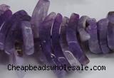 CTD720 Top drilled 12*25mm - 14*40mm wand agate gemstone beads