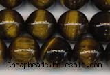 CTE1212 15.5 inches 10mm round AB grade yellow tiger eye beads