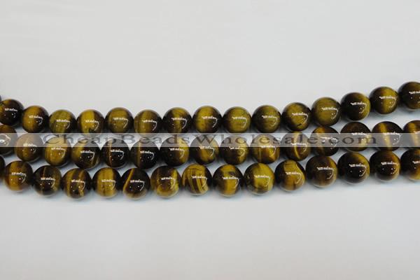 CTE1218 15.5 inches 6mm round AB+ grade yellow tiger eye beads