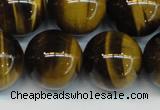 CTE1253 15.5 inches 12mm round AAA grade yellow tiger eye beads