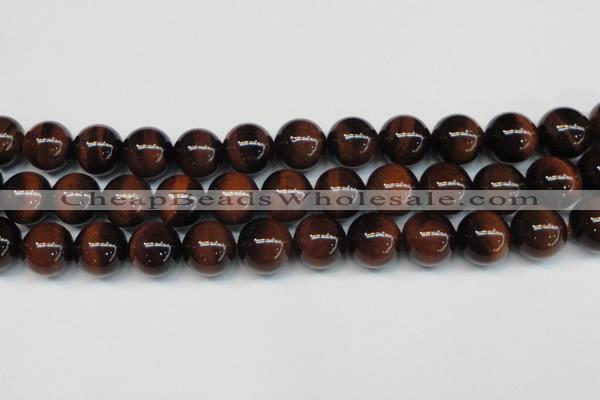 CTE1264 15.5 inches 14mm round AB grade red tiger eye beads