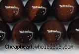 CTE1265 15.5 inches 16mm round AB grade red tiger eye beads