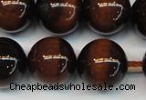 CTE1273 15.5 inches 16mm round AB+ grade red tiger eye beads