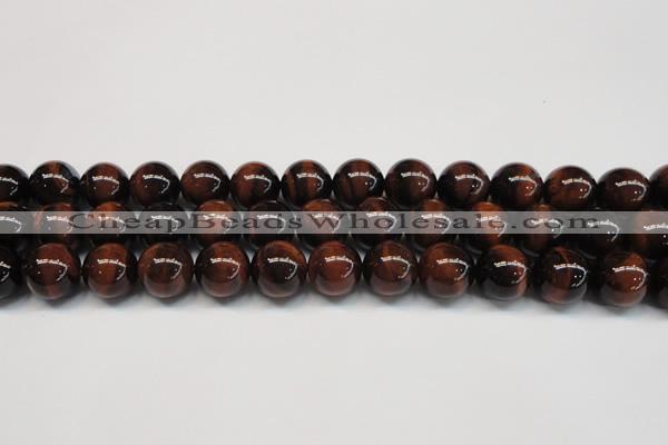 CTE1279 15.5 inches 12mm round A grade red tiger eye beads