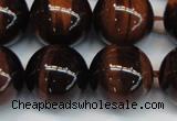 CTE1303 15.5 inches 12mm round AAA grade red tiger eye beads