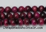 CTE136 15.5 inches 8mm round dyed tiger eye gemstone beads