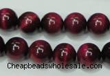 CTE138 15.5 inches 12mm round dyed tiger eye gemstone beads