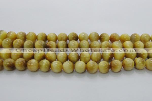 CTE1404 15.5 inches 12mm round golden tiger eye beads wholesale