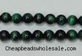 CTE141 15.5 inches 6mm round dyed tiger eye gemstone beads