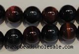 CTE149 15.5 inches 12mm round colorful tiger eye beads wholesale