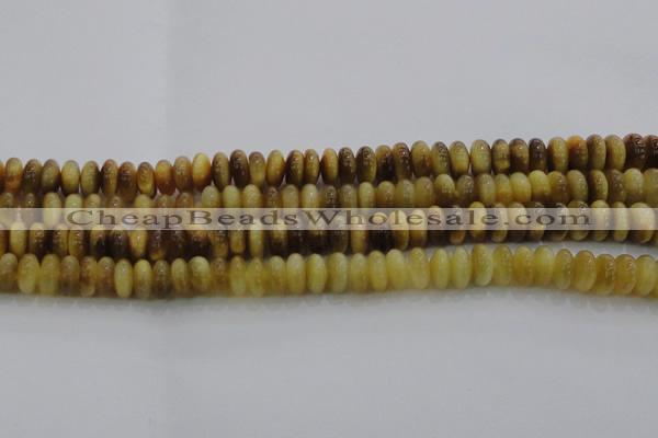 CTE1511 15.5 inches 4*8mm rondelle golden tiger eye beads