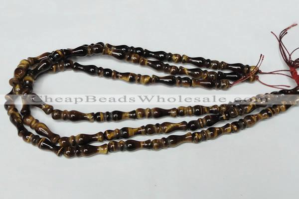 CTE168 15.5 inches 6*28mm yellow tiger eye gemstone beads