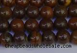 CTE1781 15.5 inches 6mm round yellow iron tiger beads wholesale