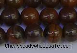 CTE1783 15.5 inches 10mm round yellow iron tiger beads wholesale