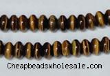 CTE193 15.5 inches 4*6mm rondelle yellow tiger eye gemstone beads