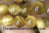 CTE2008 15.5 inches 6mm round golden tiger eye beads wholesale