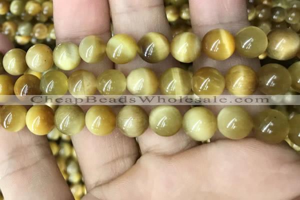 CTE2012 15.5 inches 14mm round golden tiger eye beads wholesale