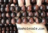 CTE2187 15.5 inches 18mm round red tiger eye gemstone beads