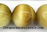 CTE2387 15 inches 16mm round golden tiger eye beads