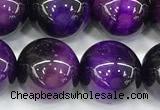 CTE2415 15 inches 10mm round purple tiger eye beads