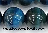 CTE2427 15 inches 12mm round blue tiger eye beads