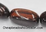 CTE31 15.5 inches 15*30mm freeform red tiger eye gemstone beads