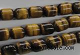 CTE328 15.5 inches 8*10mm drum yellow tiger eye gemstone beads