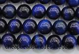 CTE416 15.5 inches 8mm round blue tiger eye beads wholesale