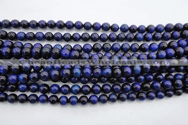 CTE417 15.5 inches 10mm round blue tiger eye beads wholesale