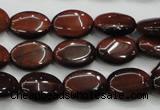 CTE58 15.5 inches 12*16mm oval red tiger eye gemstone beads