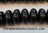 CTE647 15.5 inches 10*18mm rondelle blue tiger eye beads wholesale