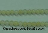 CTG05 15.5 inches 3mm round tiny yellow jade beads wholesale