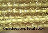 CTG1021 15.5 inches 2mm faceted round tiny citrine beads