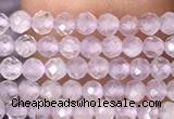 CTG1023 15.5 inches 2mm faceted round tiny lavender amethyst beads