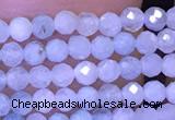 CTG1043 15.5 inches 2mm faceted round tiny aquamarine beads