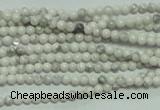 CTG105 15.5 inches 2mm round tiny white turquoise beads wholesale