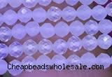 CTG1091 15.5 inches 2mm faceted round tiny quartz glass beads