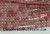 CTG110 15.5 inches 2mm round tiny rhodochrosite gemstone beads wholesale